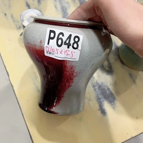 红陶景德镇陶瓷花盆手工