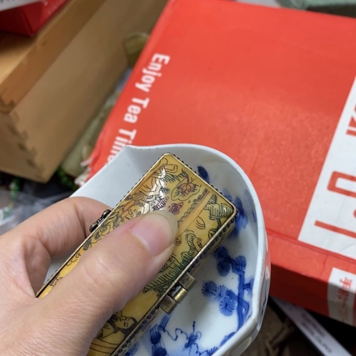 瓷片中古工艺品一件