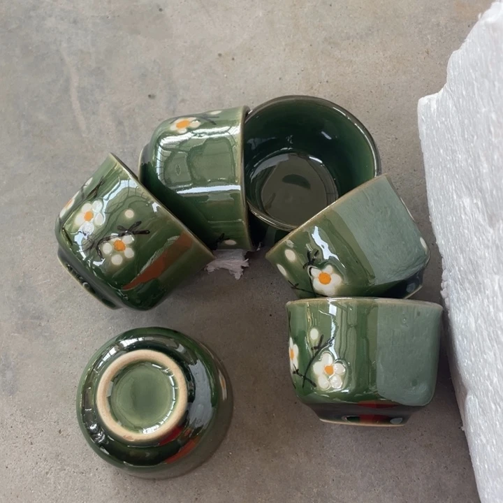 琉璃手工艺品陶瓷艺术摆件瑕疵