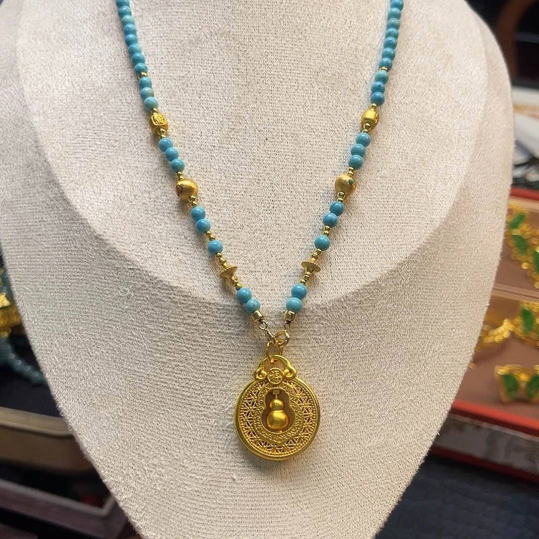 翡翠未镶嵌吊坠(赠链)炸