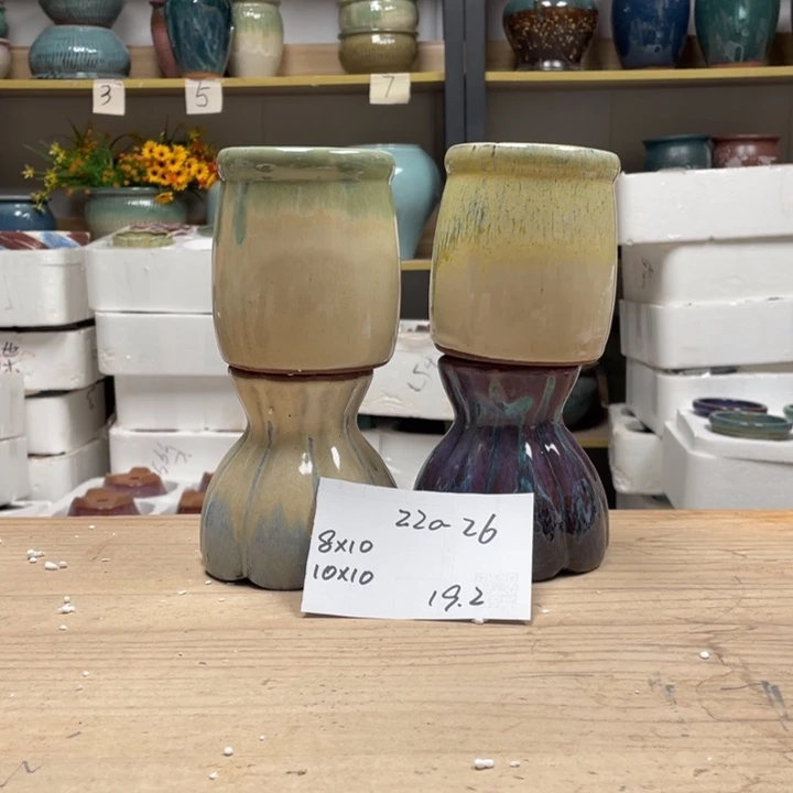 紫砂花盆多肉花盆微瑕26