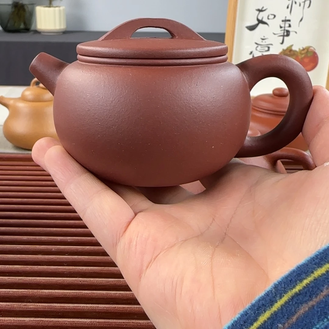 紫砂茶壶静*微瑕汉瓦