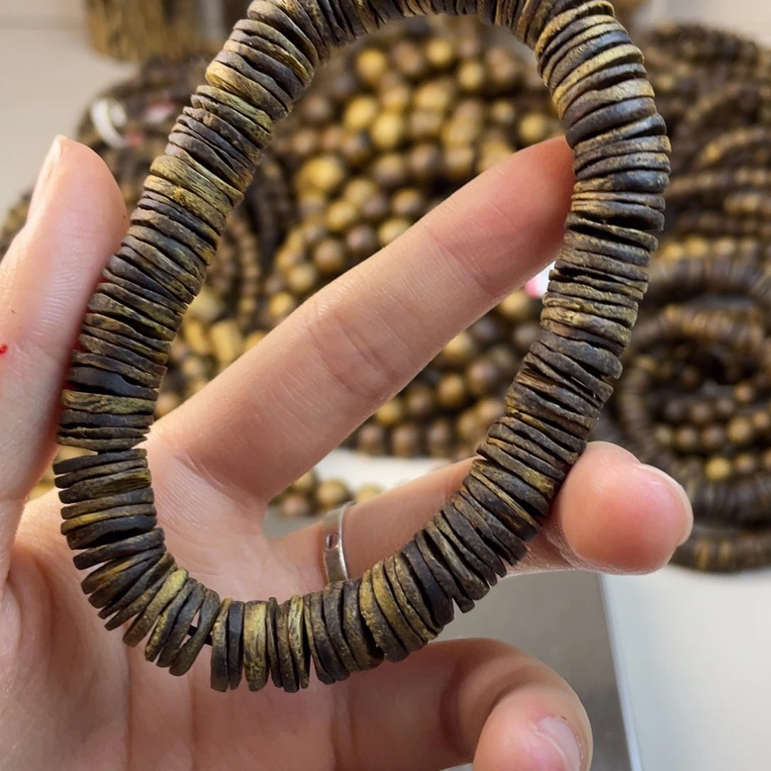 沉香沉香碎屑沉水片片珠 15克