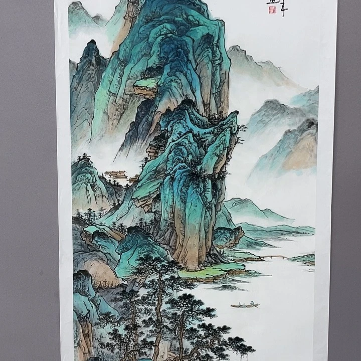 国画纯手绘国画山水画闪购链接