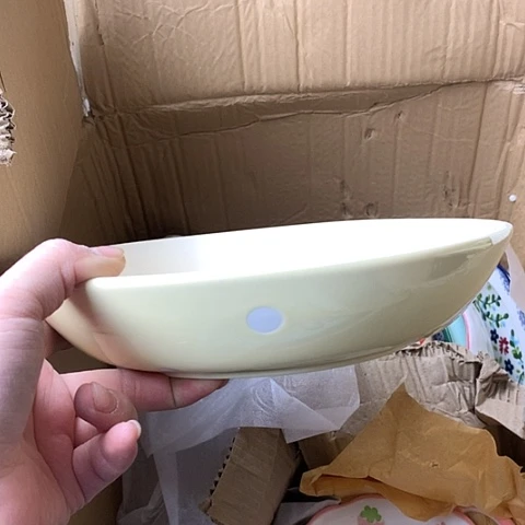 盘陶瓷制品满25拼单发货默认微瑕