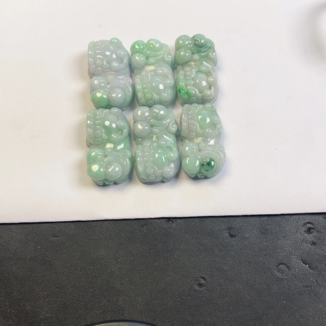 颈饰未镶嵌翡翠多样性拍一发一春带彩手工貔貅