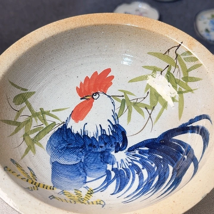 景德镇陶瓷手工手绘盘子果盘