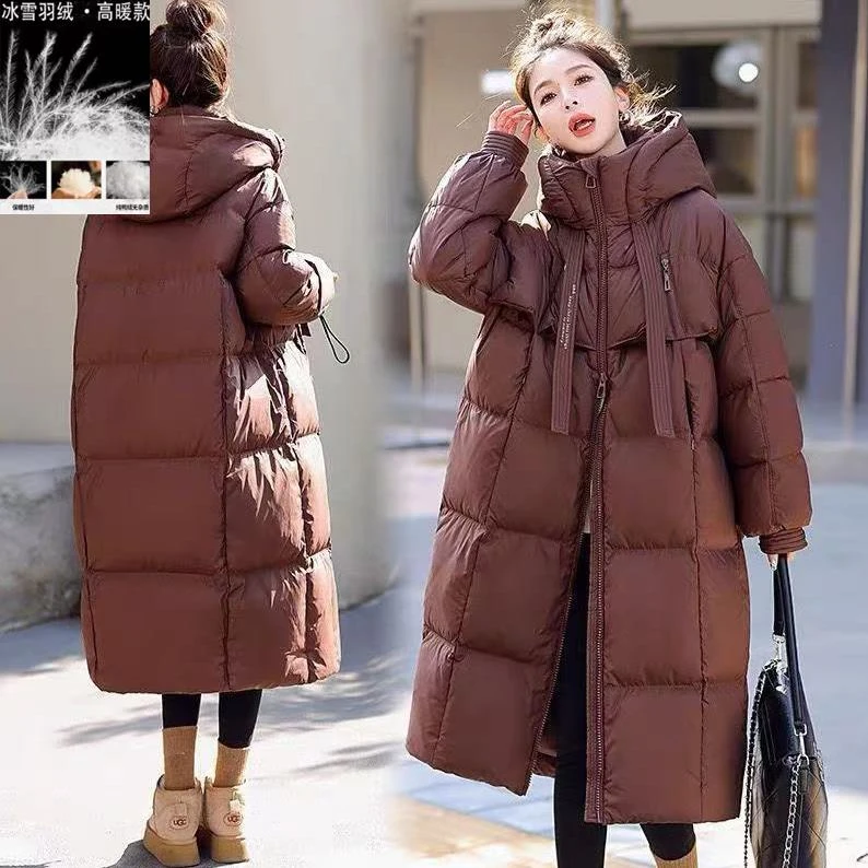 【羽绒服】冬季加厚保暖高档韩系外套气质百搭女装9150[SY]