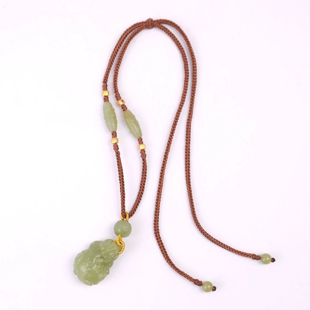 预售新疆和田玉貔貅RB243251尺寸约35*23mm