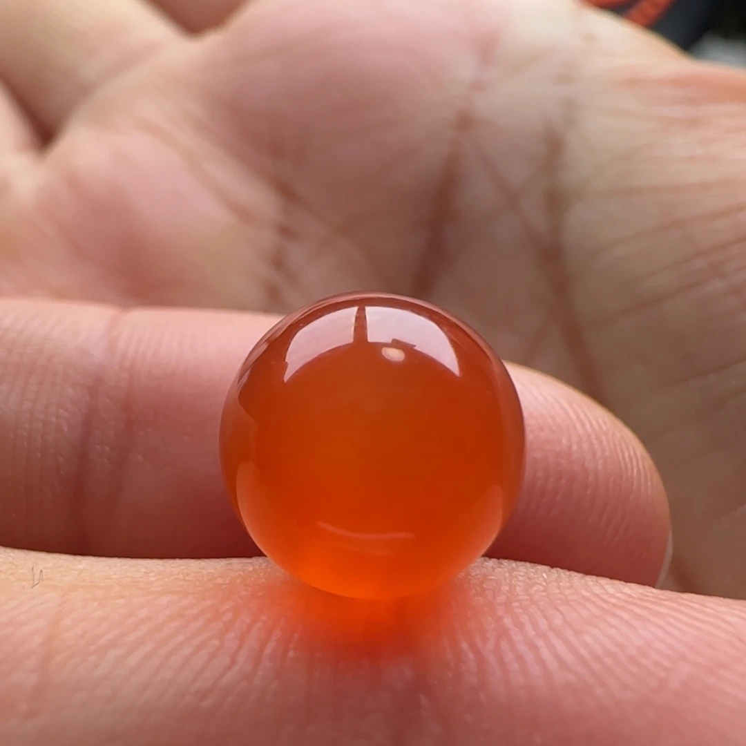 南红玛瑙未镶嵌圆珠10