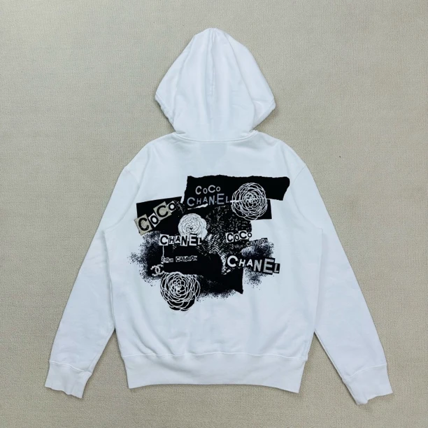 95新 Chanel/香奈儿 山茶花亮片拉链外套/M码/WL1775