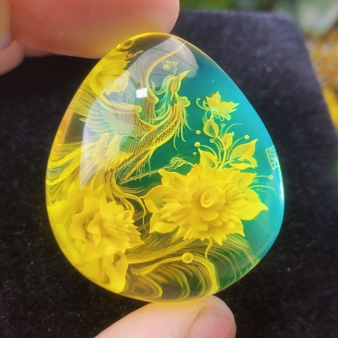 【闪购商品】金珀吊坠(不含链)未镶嵌