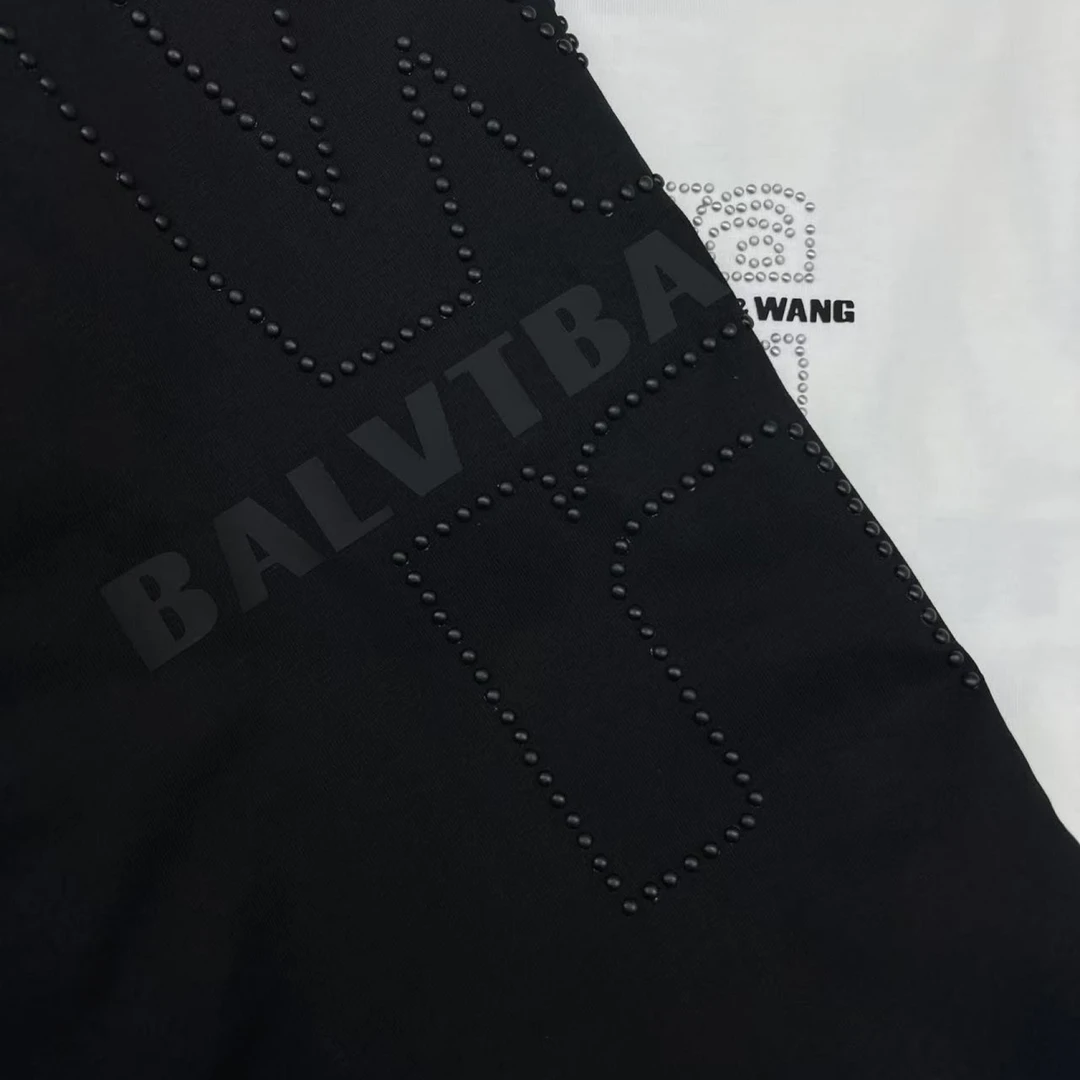 【42号链接】*本色字母* 重磅潮牌宽松圆领春夏时尚休闲半袖049