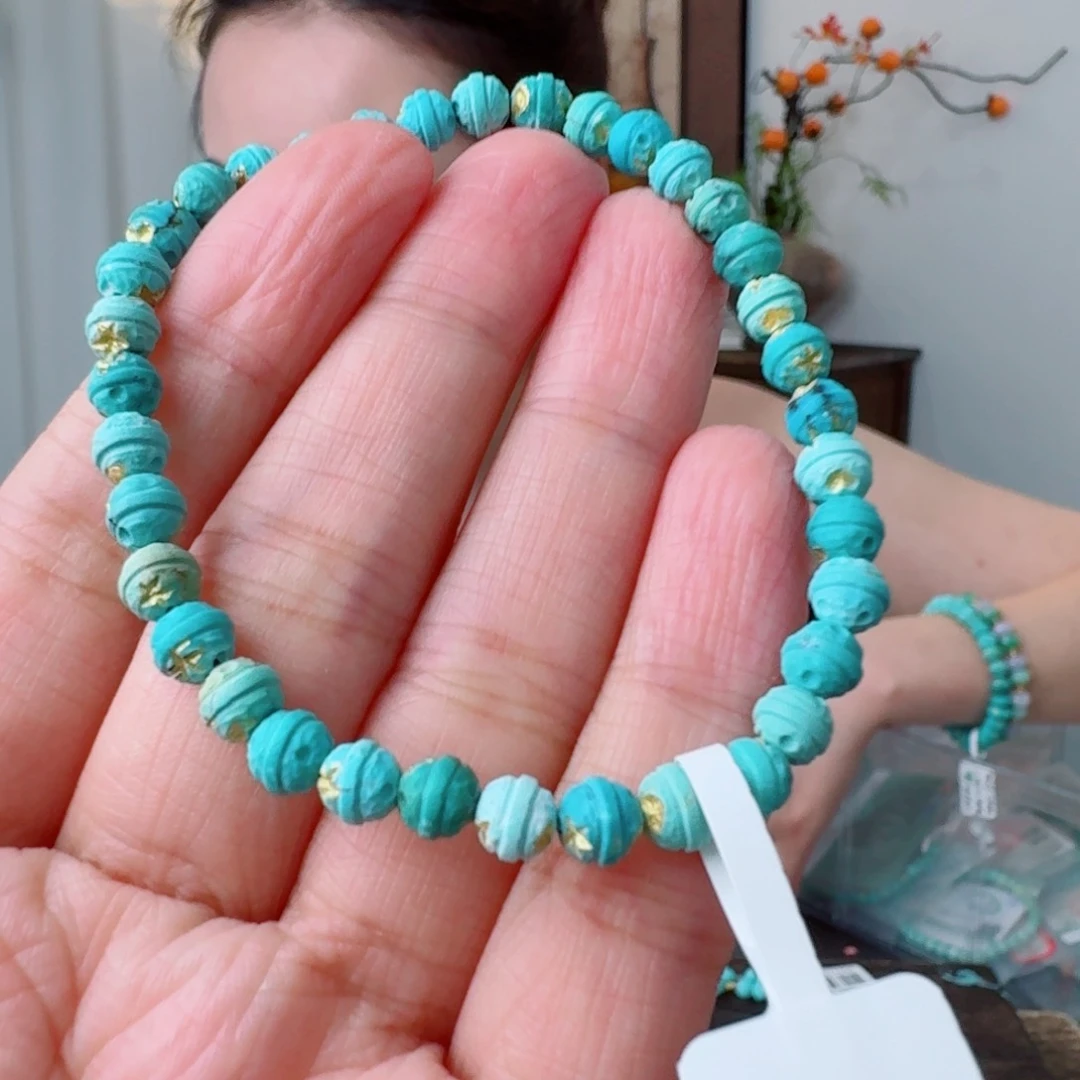 未镶嵌绿松石珠宝奇石