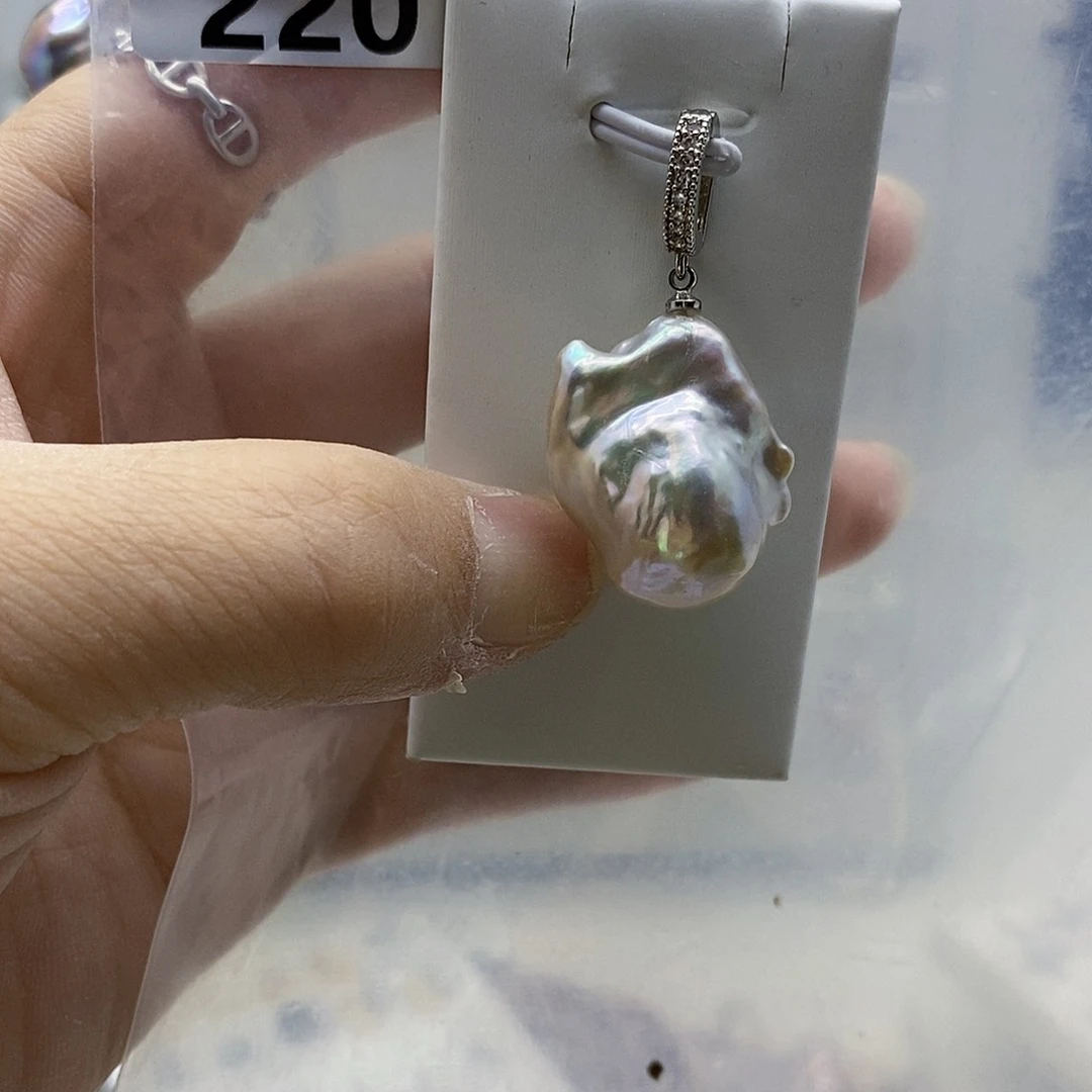 合金耳饰淡水珍珠