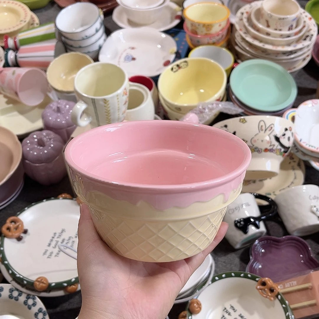 冰淇淋6寸大汤碗正品