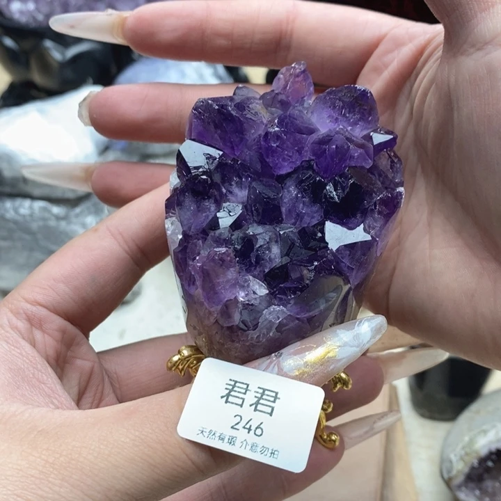 大型摆件（非配饰）未镶嵌紫晶