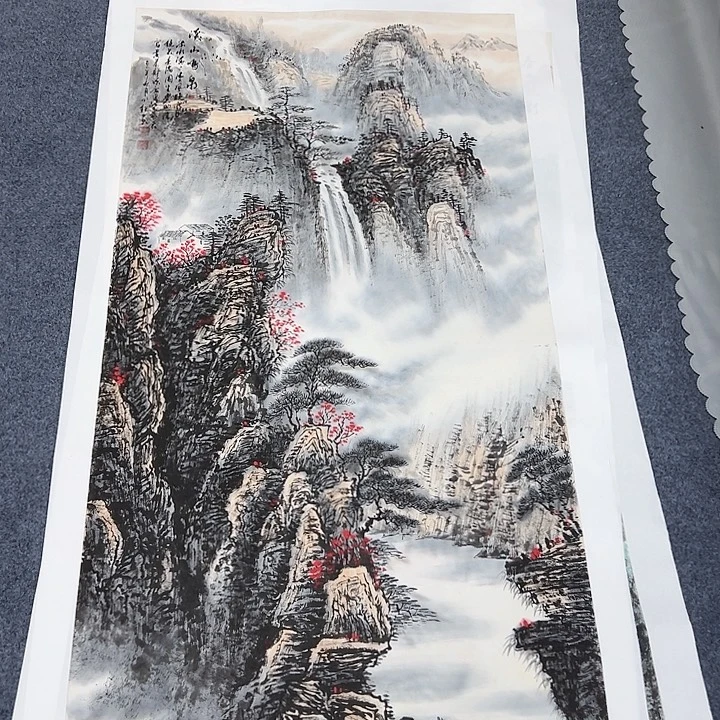 国画国画作品宣纸纯手绘