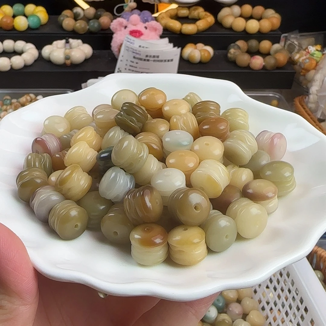 菩提根/象牙果手串卡12衣食无忧汉堡100颗