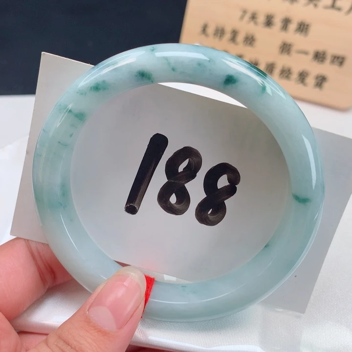 翡翠手镯未镶嵌正圈60.61