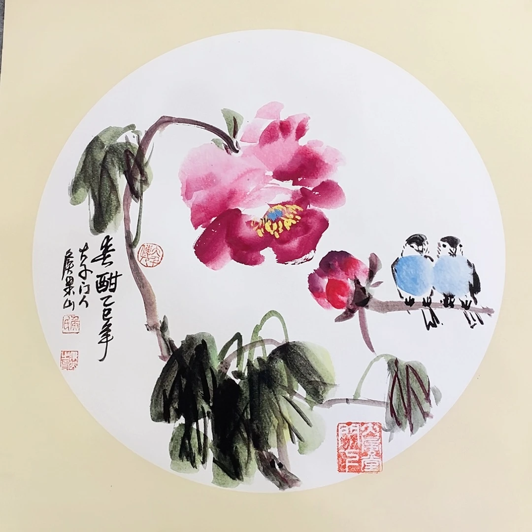 国画大风堂嫡传-侯果山老师作品路