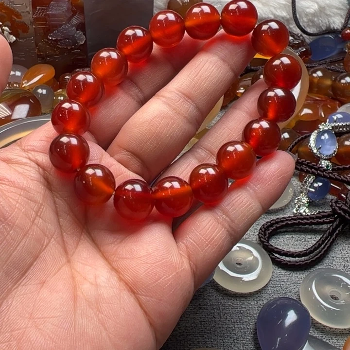 玛瑙/玉髓手绳未镶嵌小*