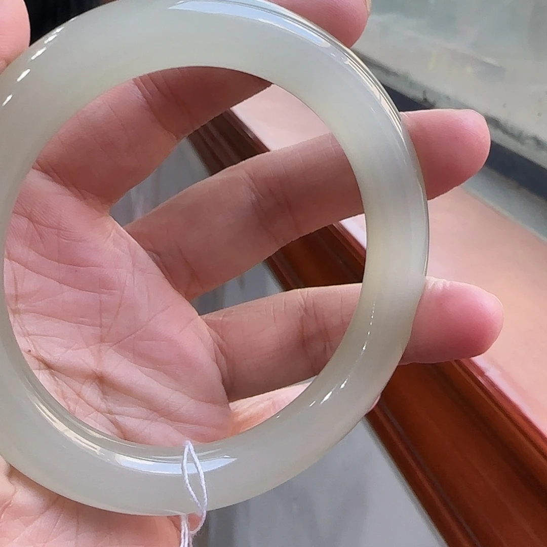 和田玉手镯未镶嵌饭*1