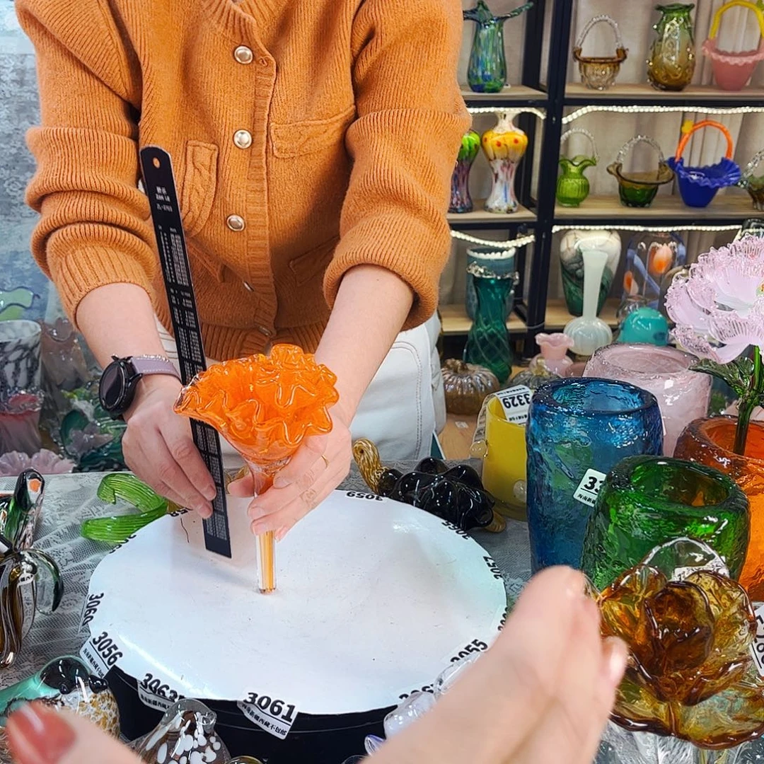 康乃馨短杆家悦花瓶花器