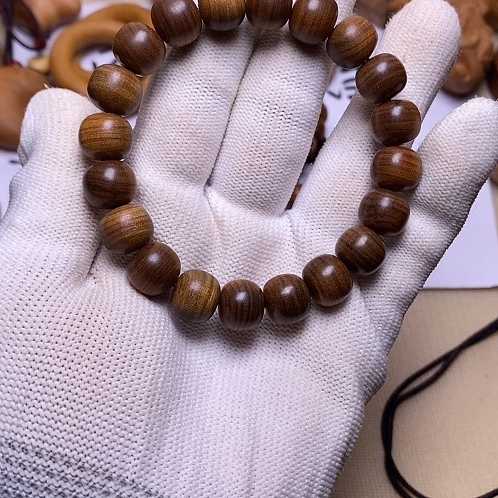 手串/手链檀香木老山檀香黑肉满纹供奉老料10/11沉水