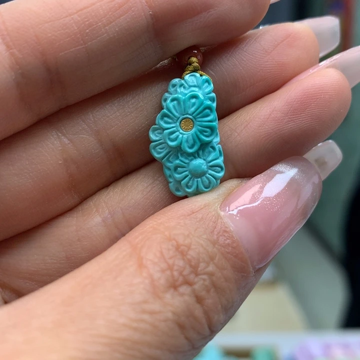 绿松石未镶嵌配饰