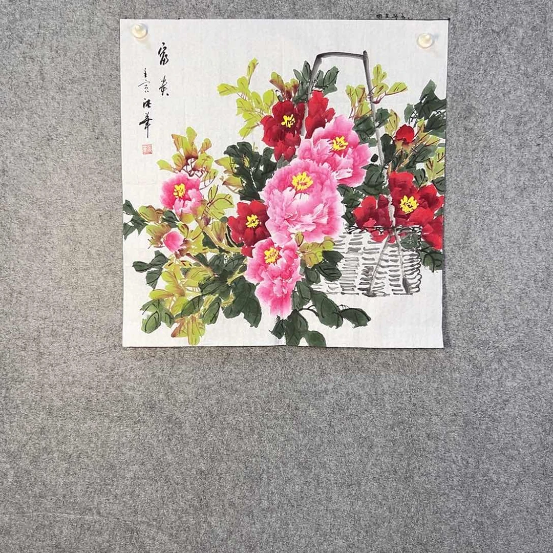 国画093 花鸟在此鸣叫的日子