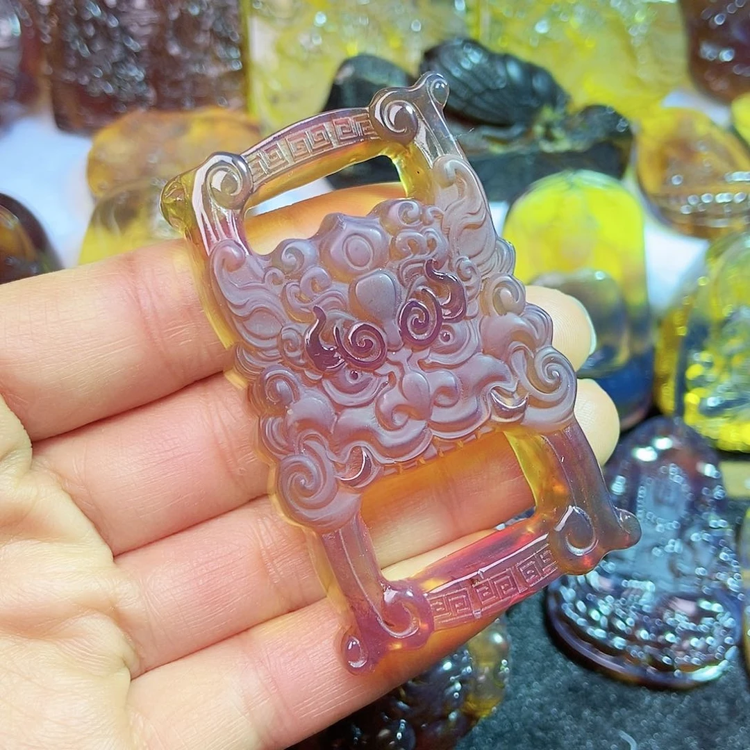 琥珀颈饰未镶嵌琥珀