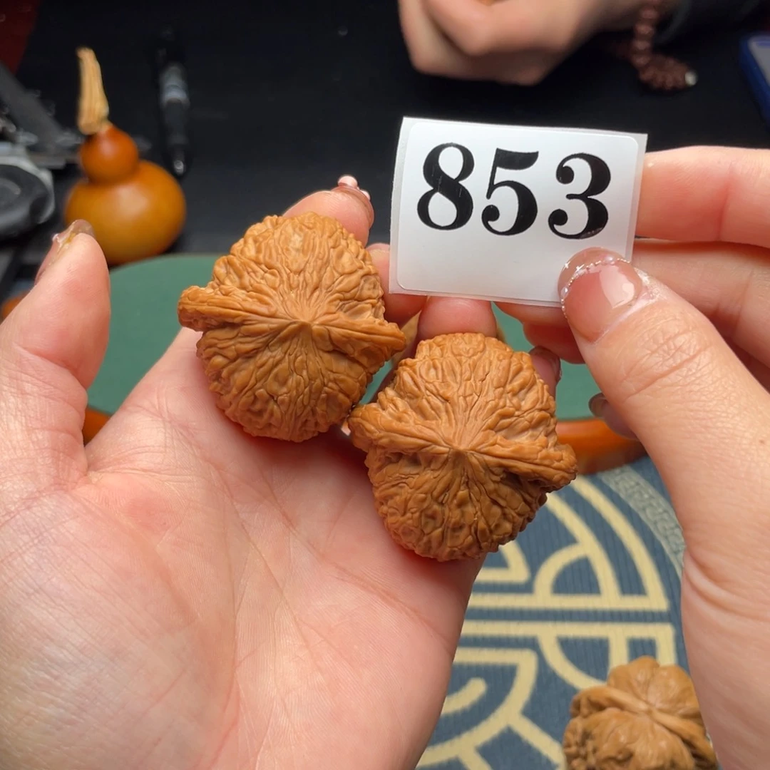 文玩核桃吊坠小*42全品泥鳅背853号