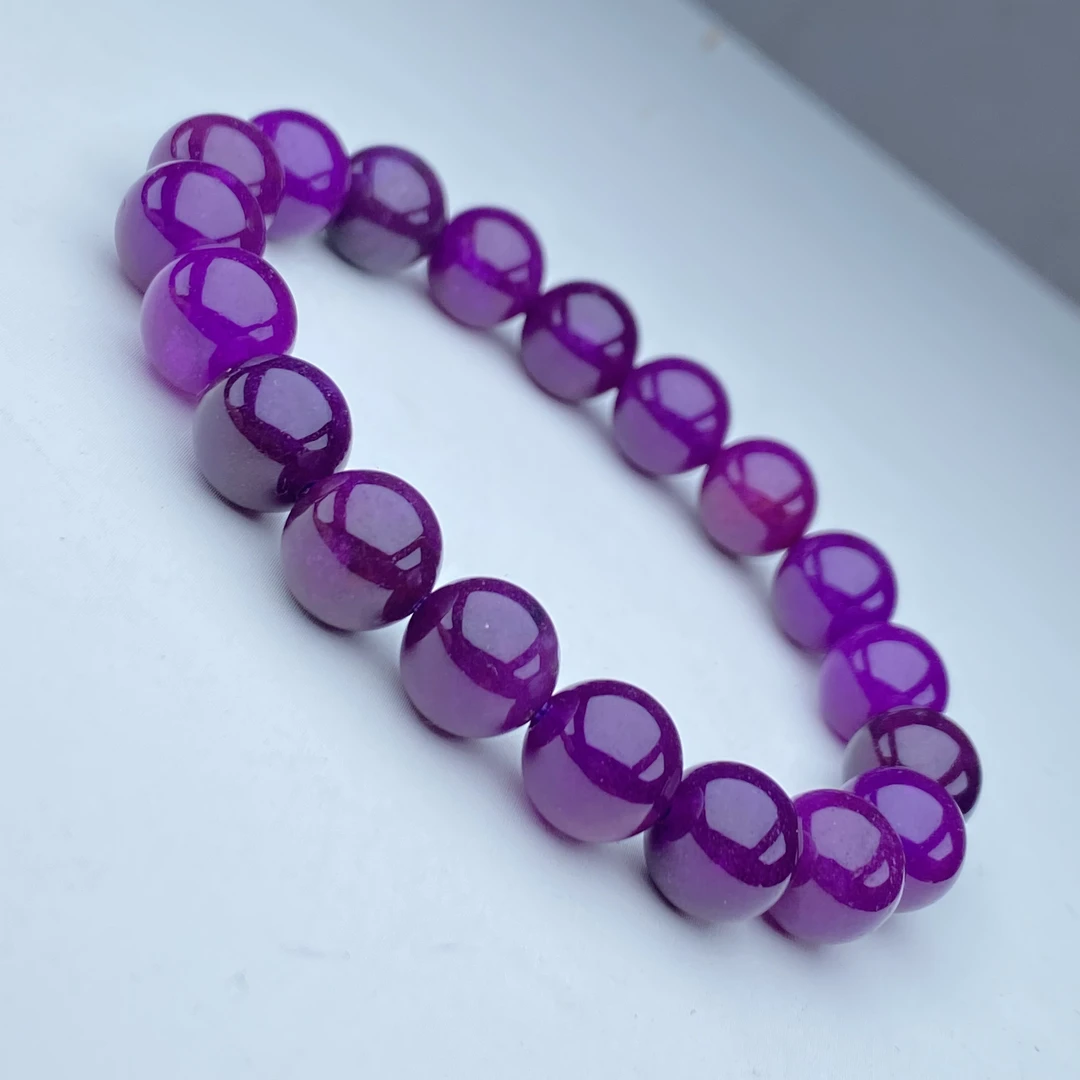 A742号精品紫苏手链10mm多样性发一件