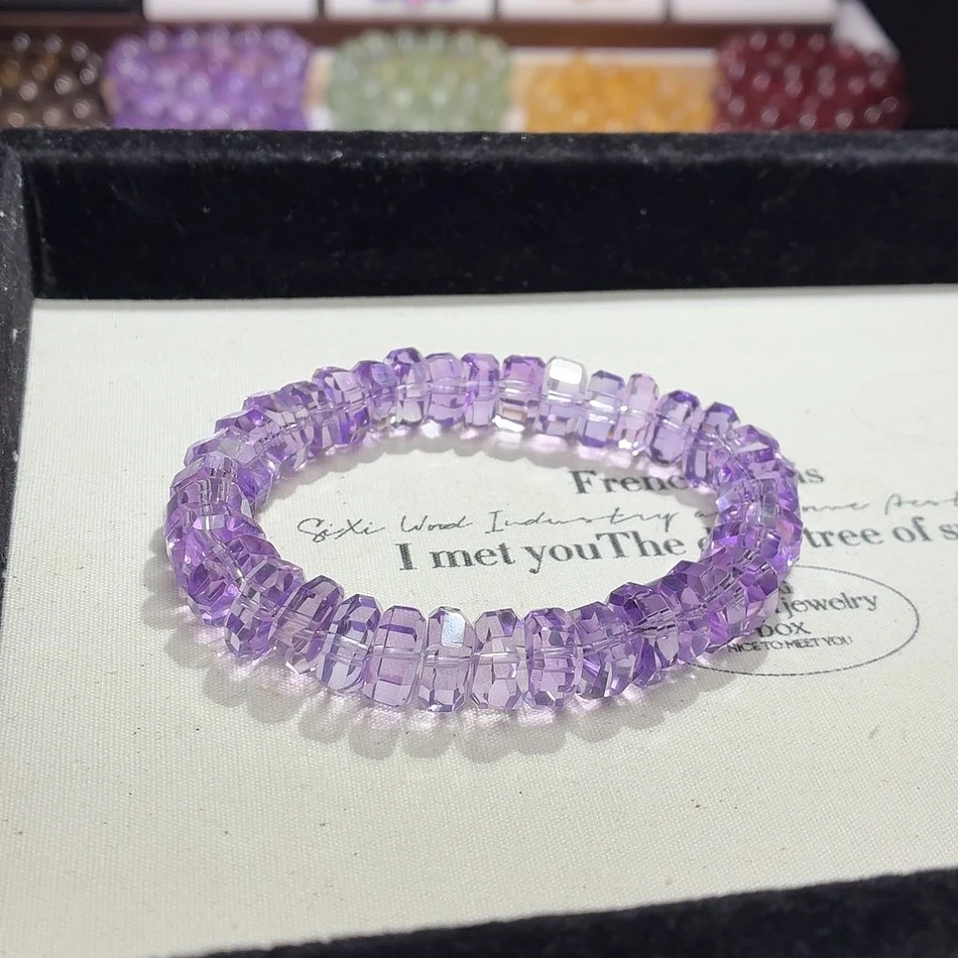 欣***y水晶手串未镶嵌天然水晶11-18