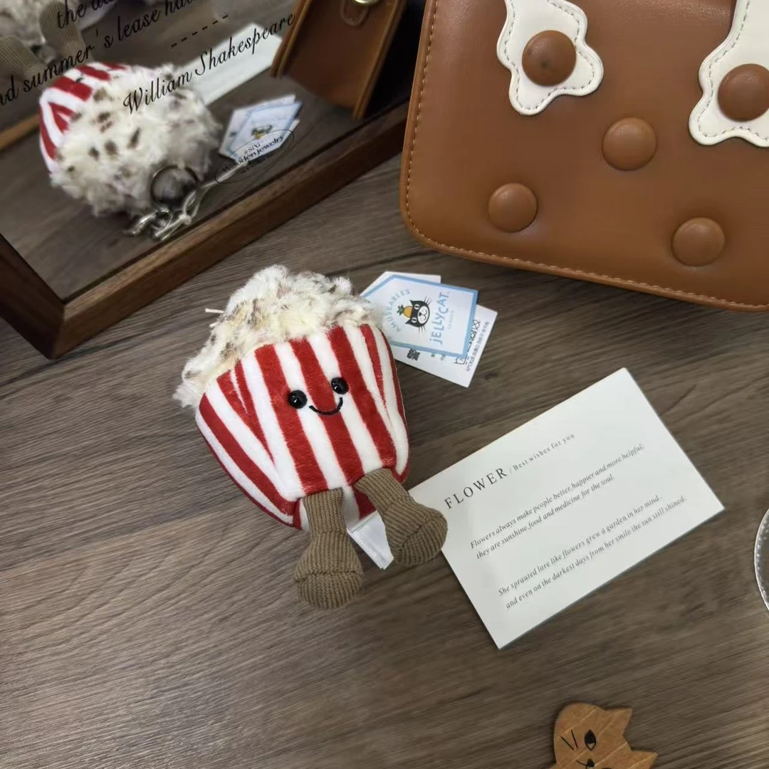 F891红色爆米花包挂件