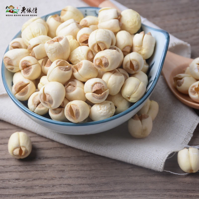 老俵情正宗广昌白莲干货无硫无添加去芯莲子新鲜干莲子480g