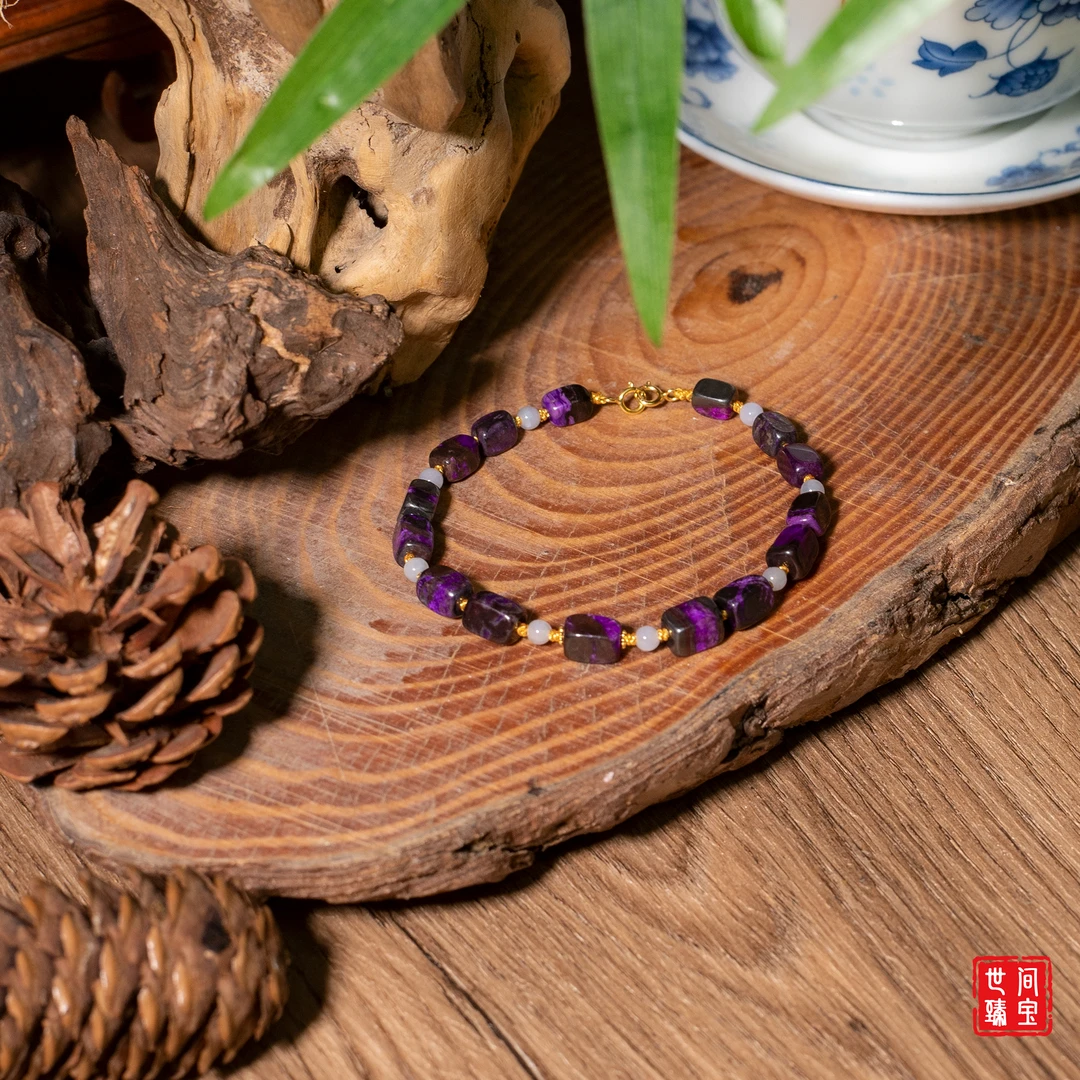 世间臻宝-开雪|18K金舒俱来DIY手链/多样性发/P1788/