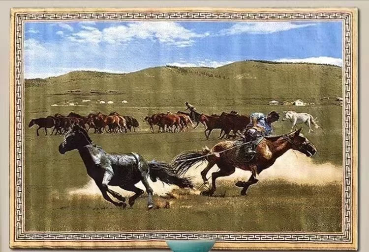 额尔登特卧室挂毯布艺背景布民族风装饰画挂画壁毯挂布包邮