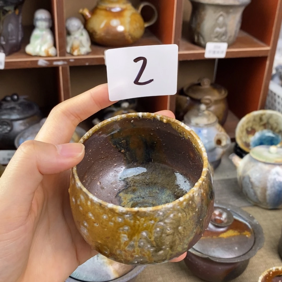原矿粗陶主人杯-一起喝茶