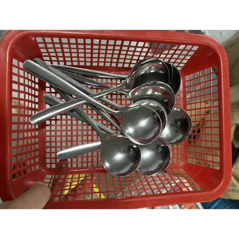 勺子餐具小勺圆勺汤勺其中有不锈钢加厚汤勺