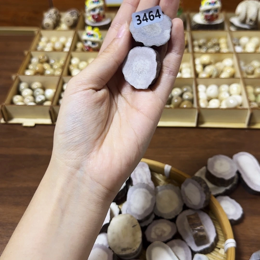 手串/手链鹿骨3464片两个