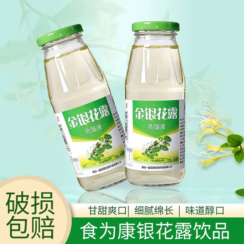 金银花露大别山金银花蒸馏水儿童成人解渴饮料水瓶装金银花饮料