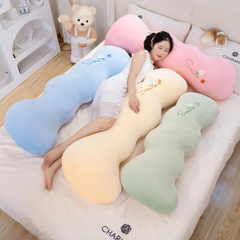 云朵长条抱枕女生夹腿睡觉专用大人男生款侧睡抱睡公仔可拆洗靠枕