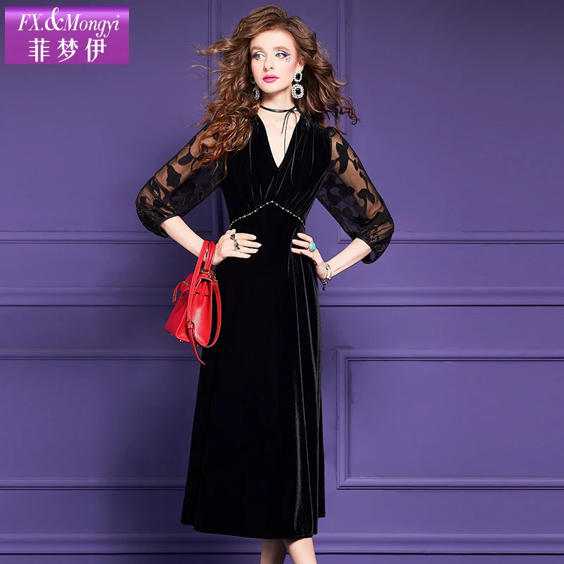 菲梦伊新款时尚连衣裙60400