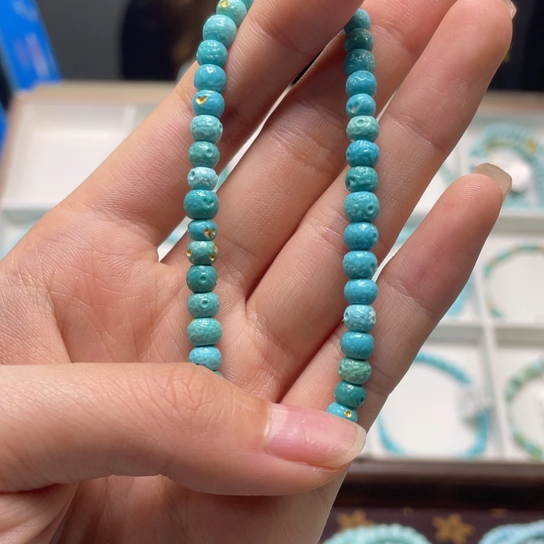 山***风绿松石未镶嵌珠宝奇石