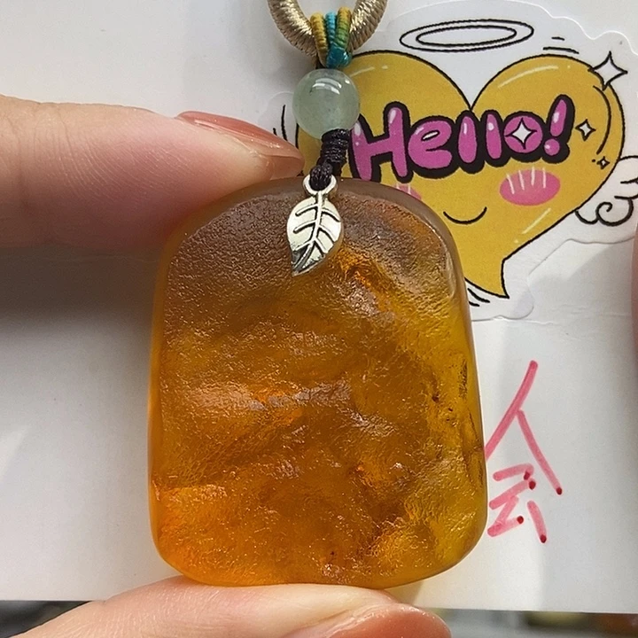 琥珀未镶嵌珠宝奇石琥珀蜜蜡