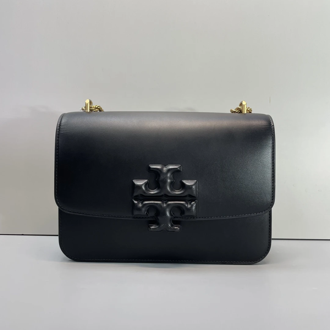 90新 TORY BURCH/汤丽柏琦 小林/大号金砖链条包25*18*7cmB021902
