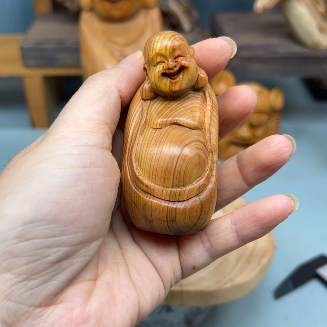 柏木崖柏木摆件手把件19