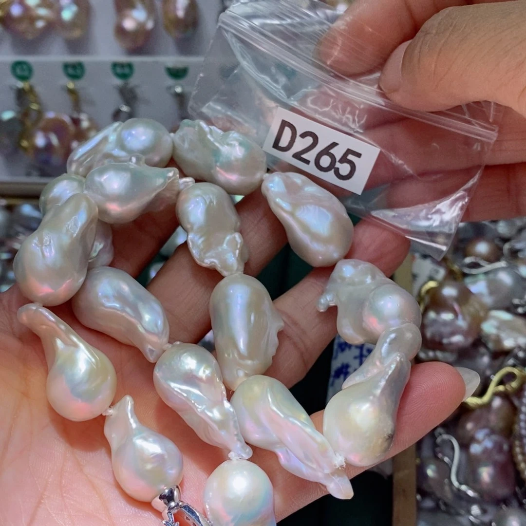 银S925镶嵌淡水珍珠其他开****运